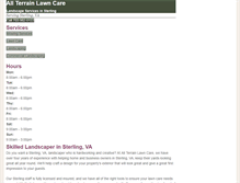 Tablet Screenshot of landscapingsterling.com